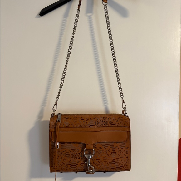 Vintage Rebecca Minkoff Mac Floral Crossbody with Chain Strap
